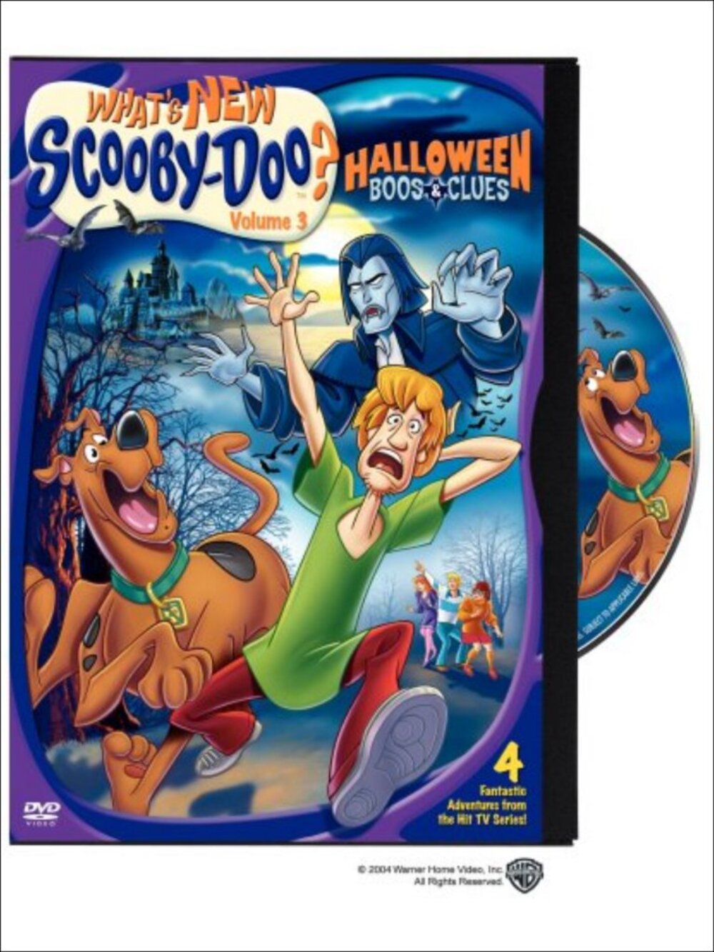 Scooby-Doo Halloween Boos and Clues DVD Volume 3 Animated